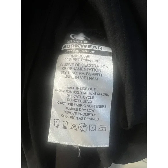 Pepsi Outfitters Workwear Performance Shirt Black 3XL Merch Logo Tee - Picture 3 of 4